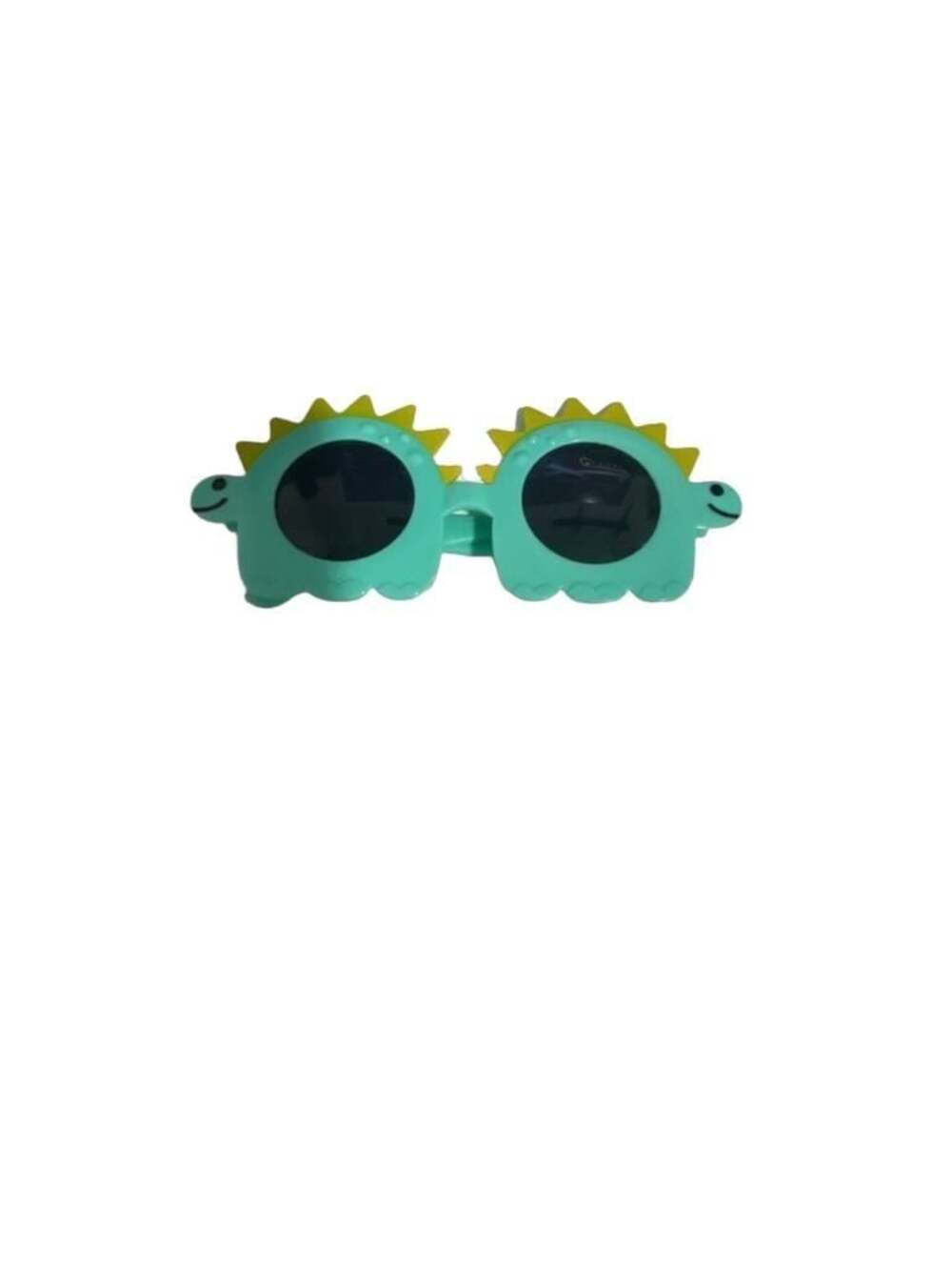 Novelty Dinosaur Party Sunglasses Green and Yellow Kids Novelty Glasses